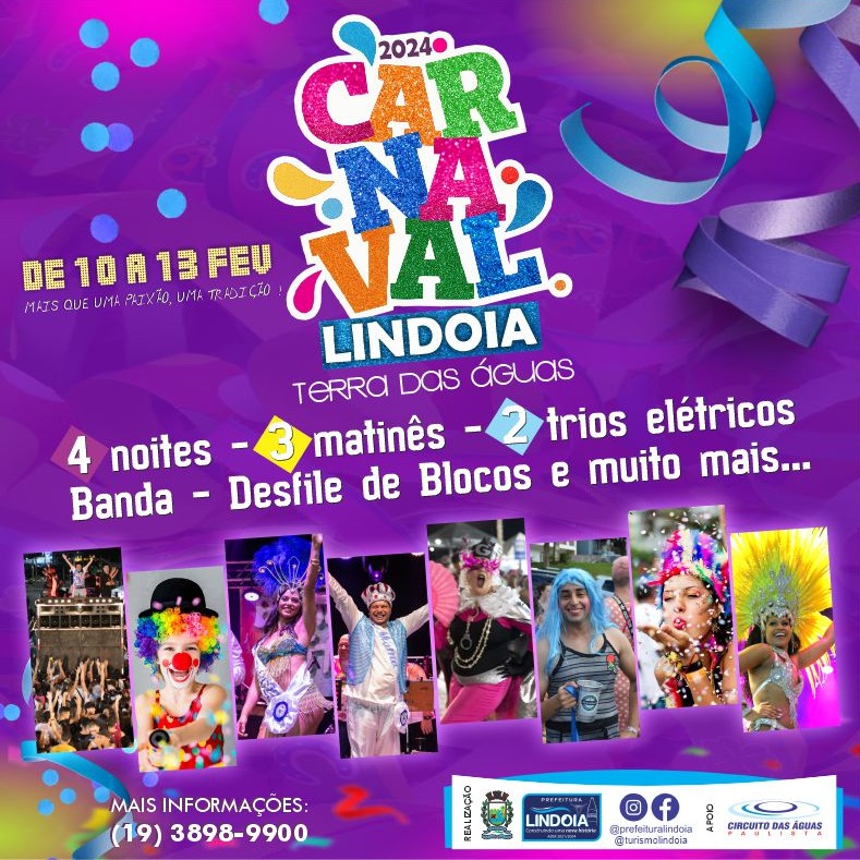 Carnaval Lindoia  - Terra das ÁGuas