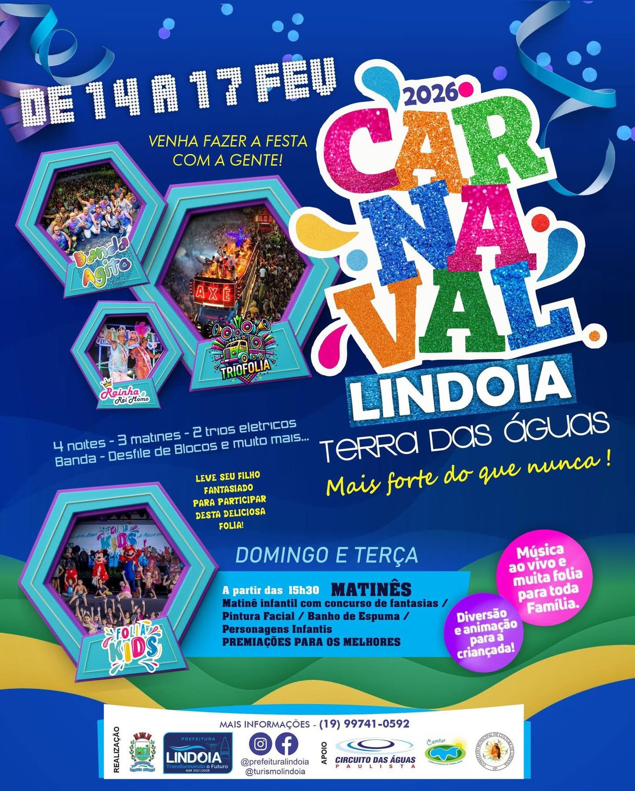 Matinê - Dias 15 e 17/02