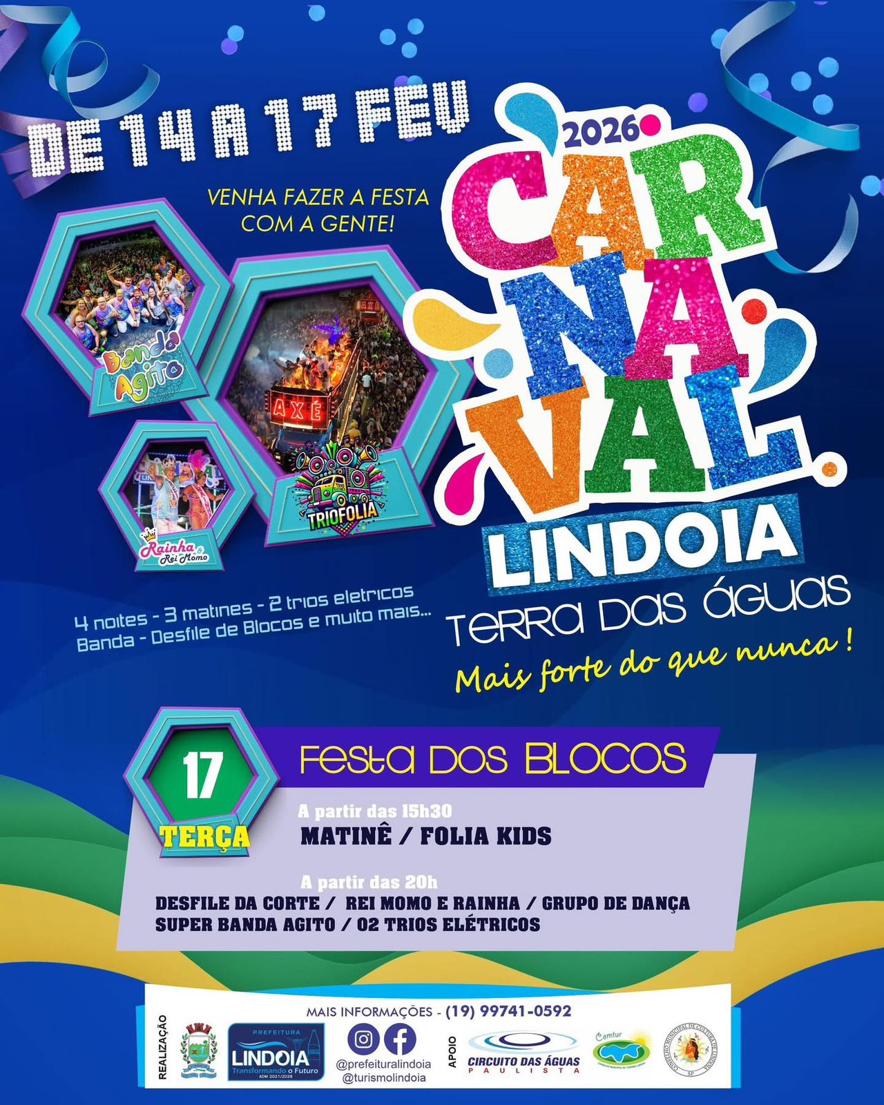 Festa dos Blocos - Dia 17/02